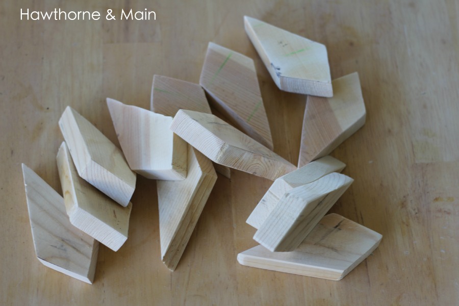 DIY Wood Stars – HAWTHORNE AND MAIN