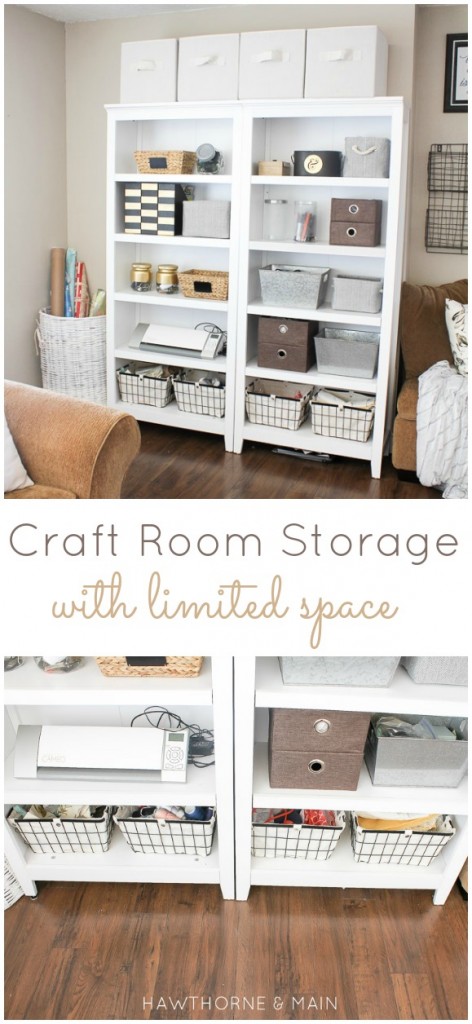 Craft Room Storage Ideas - Crafting Cheerfully