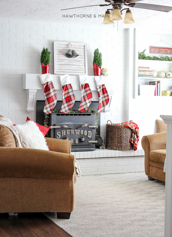 Christmas Home Tour, a little buffalo check and a whole lot of festive! -  Wilshire Collections