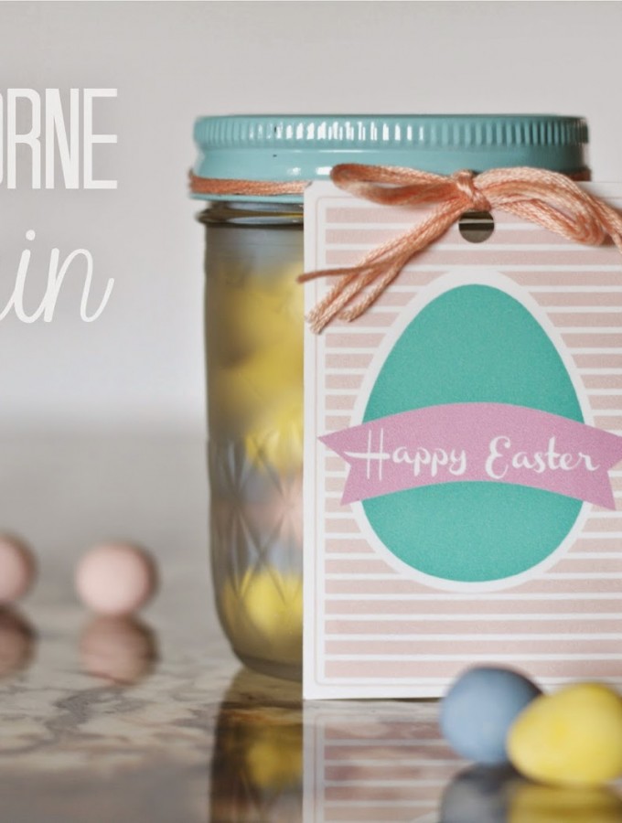 Free Printable- Easter Egg Gift Tag