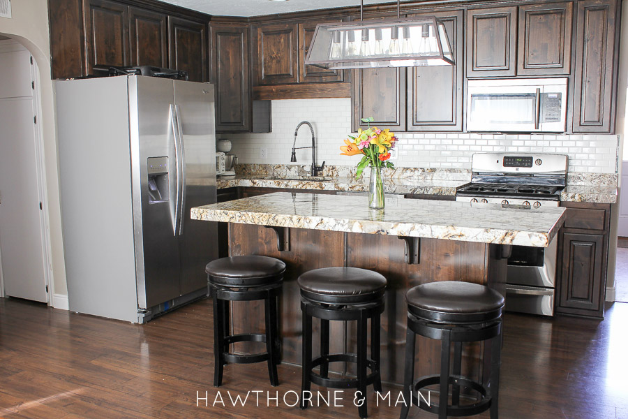 When we bought our old 1950's house the kitchen was a wreck. Come and take a before and after tour to see the entire transformation. It almost doesn't even look like the same space. You have got to check it out! 