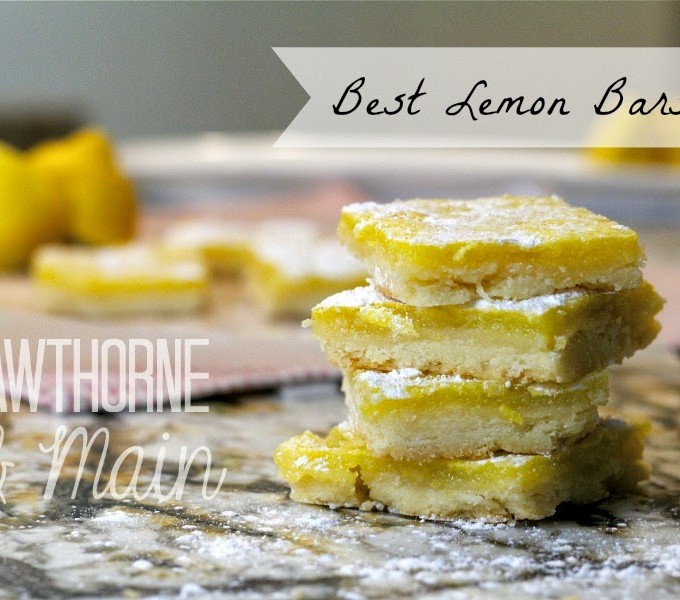 Best Lemon Bars