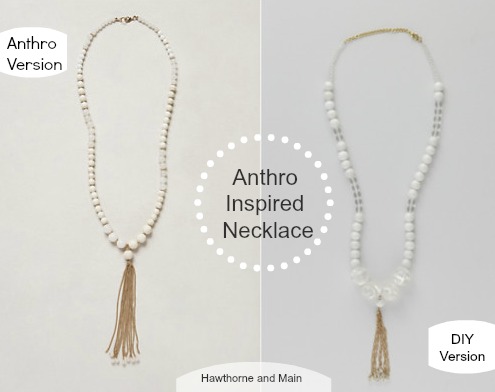 Anthropologie Inspired Necklace
