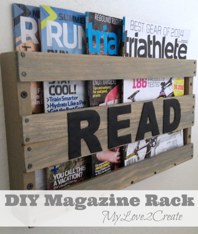 MyLove2Create, DIY Magazine Rack