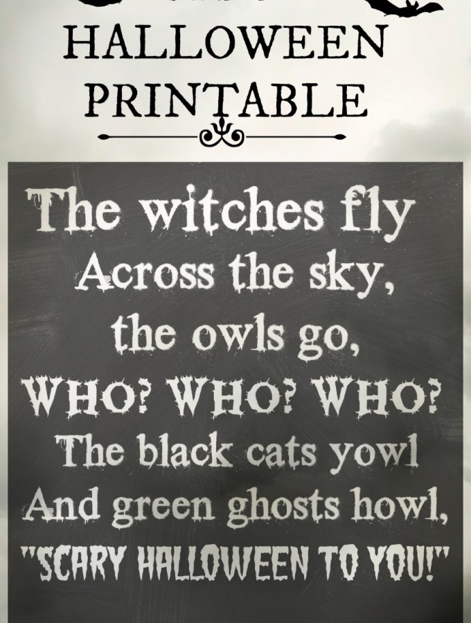 Halloween Printable