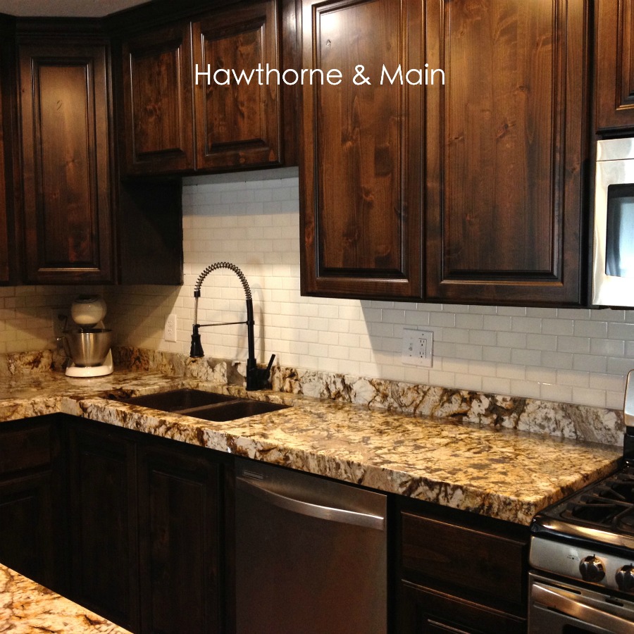 DIY Kitchen  Backsplash  HAWTHORNE AND MAIN