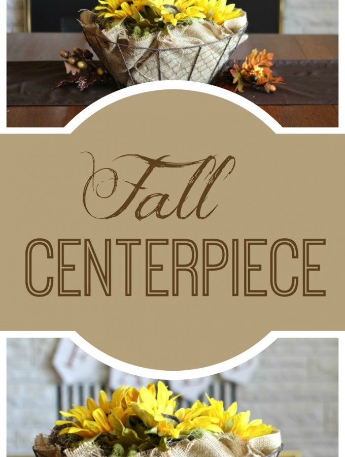 Fall Centerpiece and Give Thanks Series