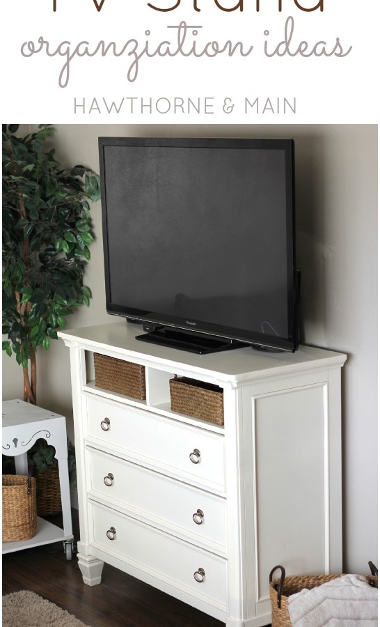 TV Console Table Gets more Storage!!