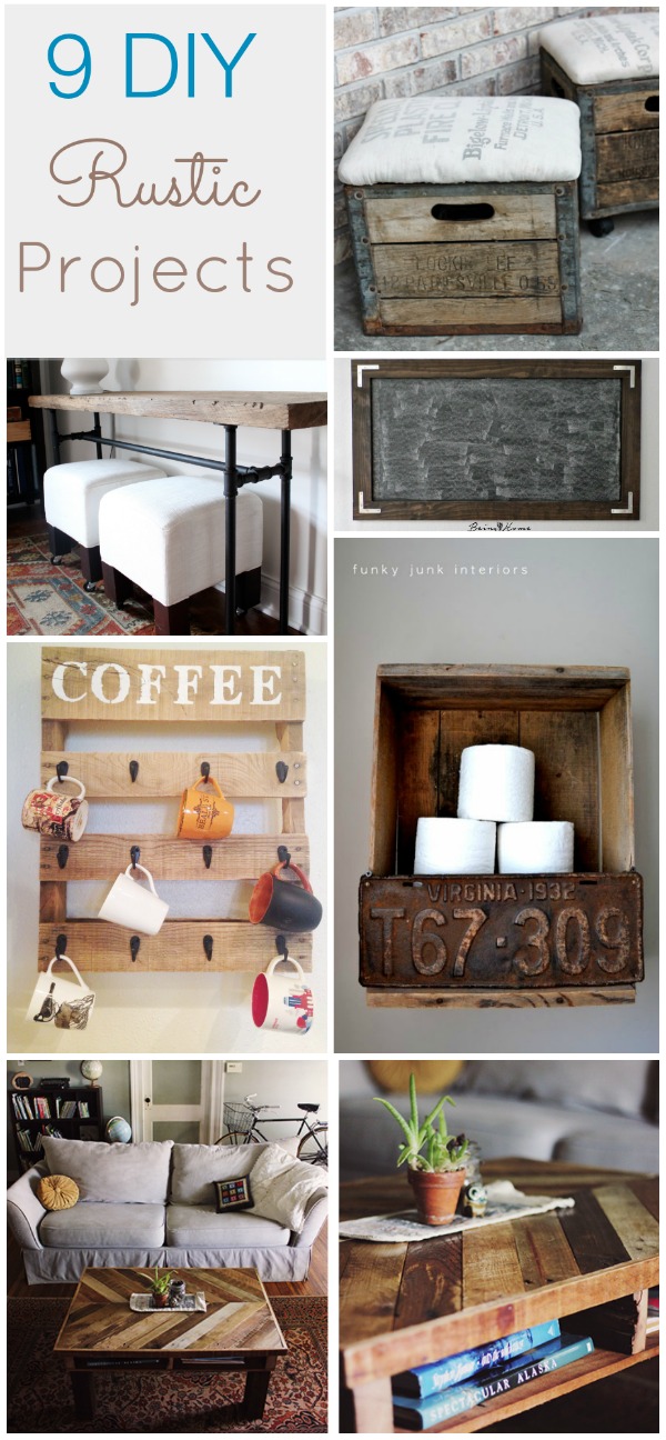 9 Rustic DIY Ideas HAWTHORNE AND MAIN 9 Rustic DIY Ideas HAWTHORNE AND MAIN