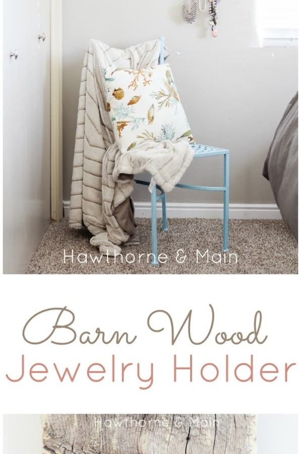 Barn Wood Jewelry Holder