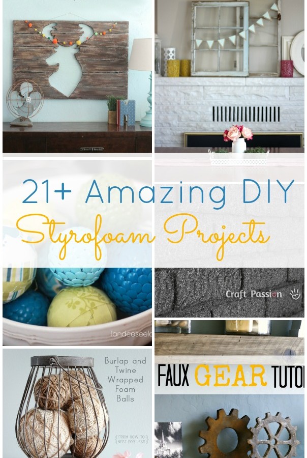 21+ Amazing DIY Styrofoam Projects