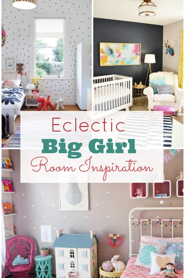 Eclectic Big Girl Room