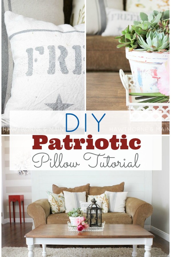 DIY Freedom Pillow