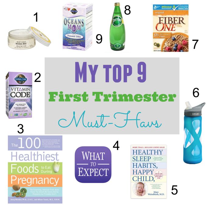 With pregnancy come changes. Here are my top 9 first trimester must-havs, for anyone pregnant or wanting to be.  Some really great resources and ideas for sure! 