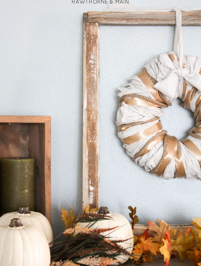 DIY Oversized Wreath