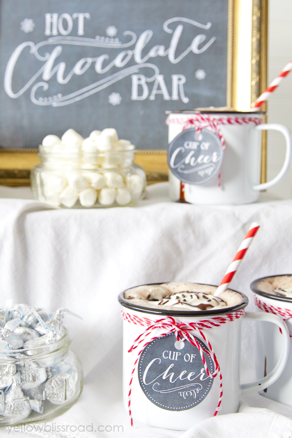 Here is a great list of Hot Cocoa Bar Inspiration ideas. It's soon going to be time to break out those hot drinks! Lets see how to do it in stye! So excited