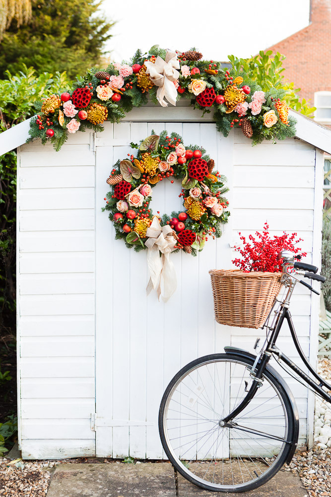 13 simple christmas wreaths 