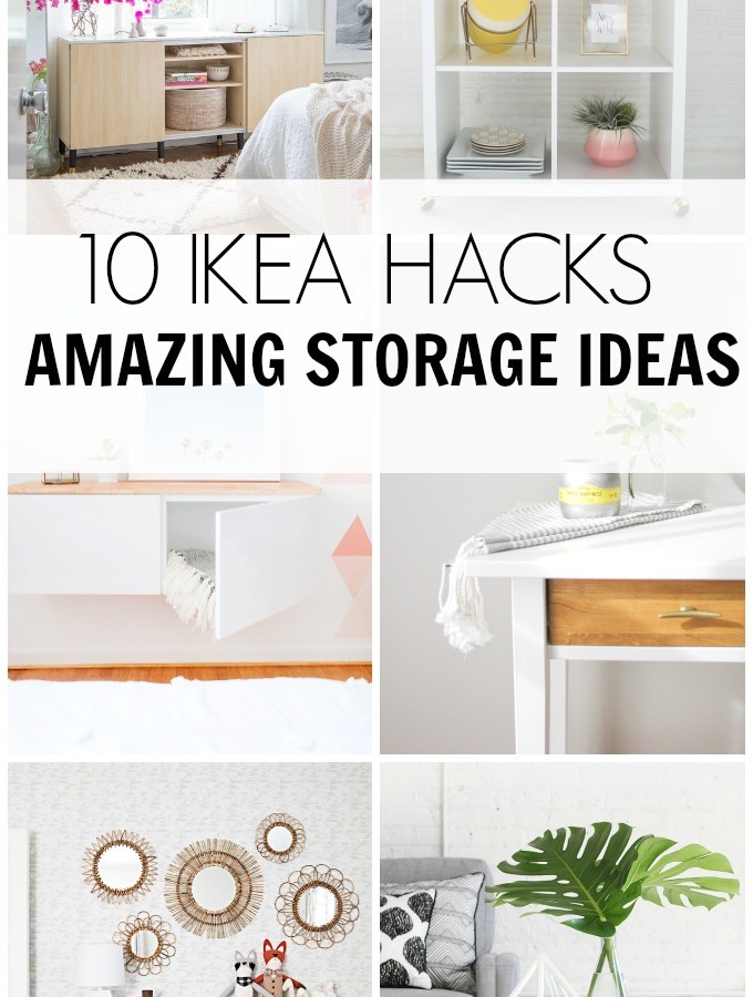 10 IKEA HACKS- Amazing Storage Ideas