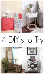 4 DIY’s to Try- Brag Worthy Thursday 13