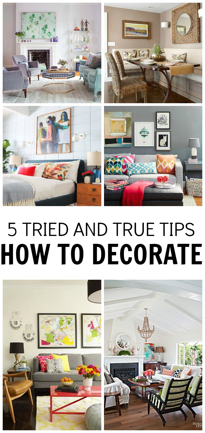 Decorating can be so daunting. Let me share with you some tips on how you can create an amazing space. 5 Tried and True Tips-How to Decorate