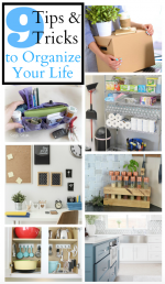 9 Tips and Tricks to Organize Your Life- Brag Worthy Thursday 12