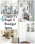 4 Thrifty Bright and Beautiful Spaces- Brag Worthy Thursday 16