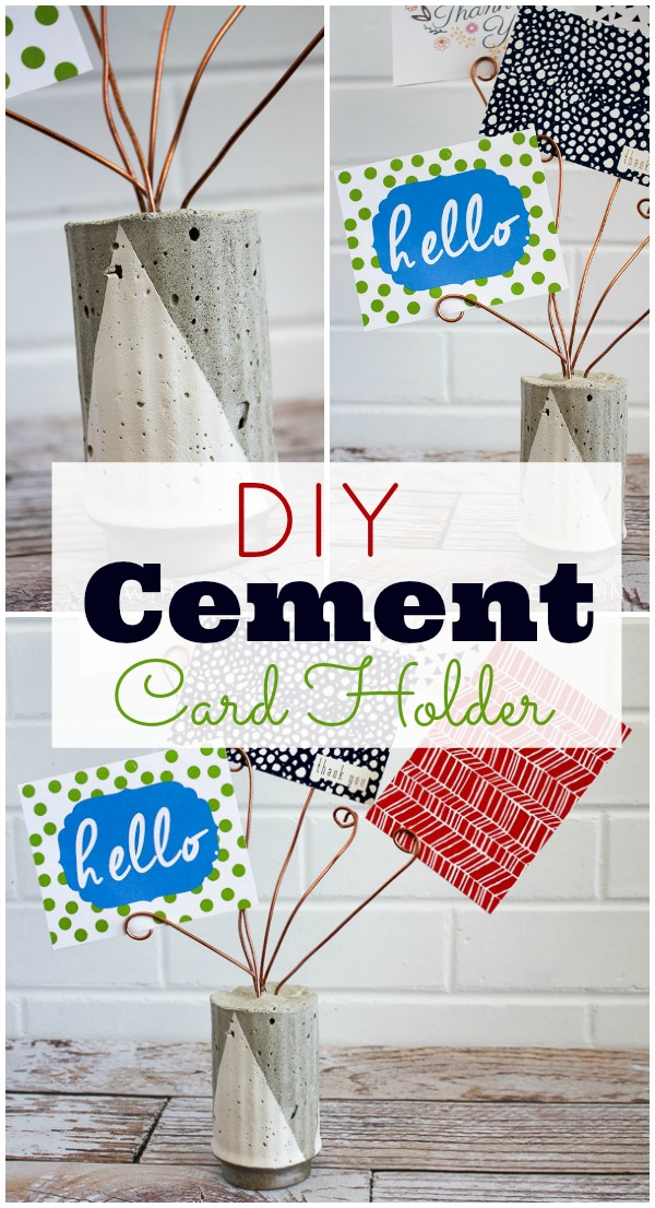 Check out this great tutorial for DIY cement bookends. What a great way to add some interest and style to your bookcase. Click over for the full tutorial. 
