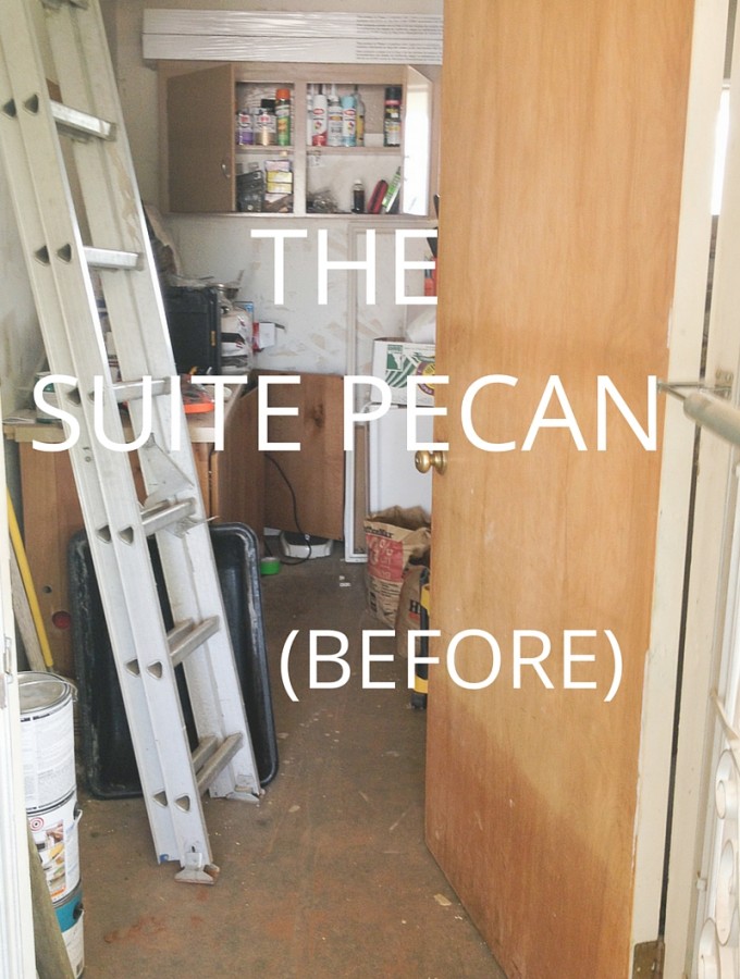 the suite pecan-Before