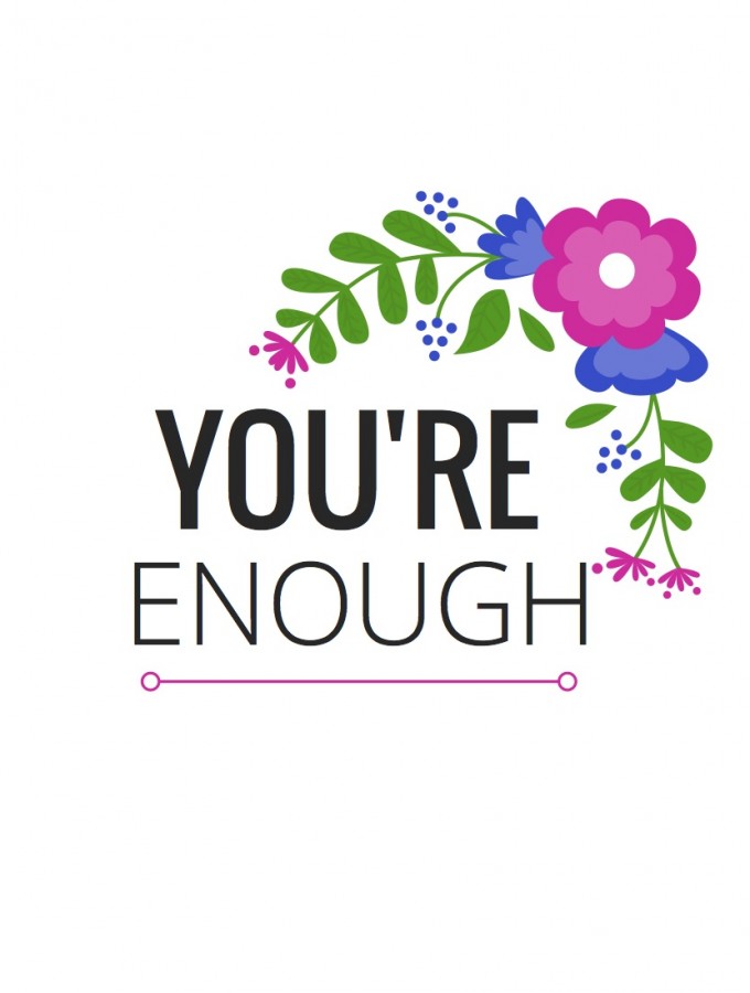 You’re Enough Free Printable