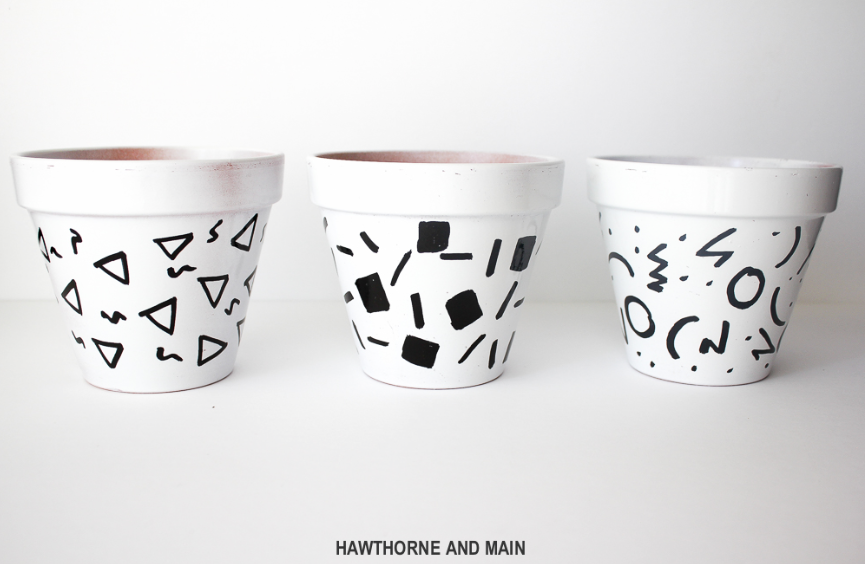 sharpie-flower-pot