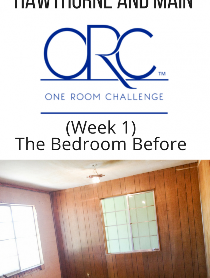 One Room Challenge Guest Bedroom Makeover (Week 1)