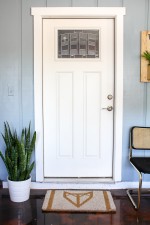 DIY Fox Doormat