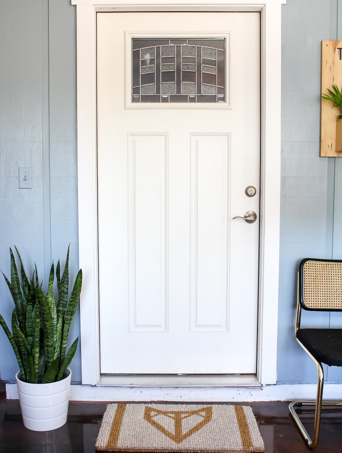 DIY Fox Doormat