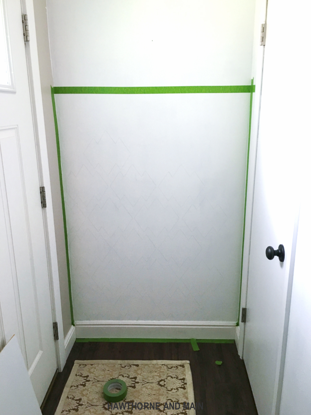 frog-tape-on-a-half-painted-wall