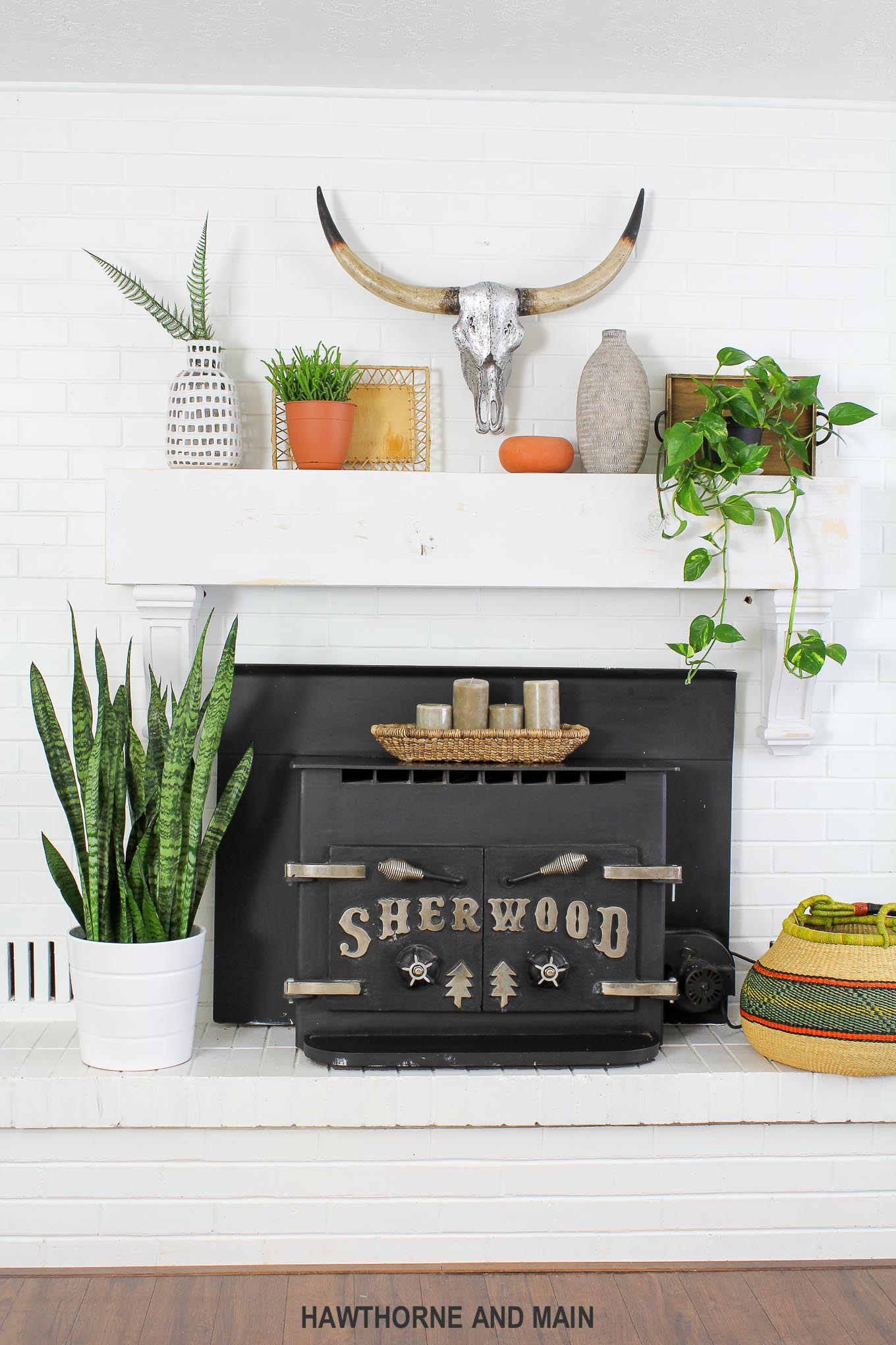 rustic-modern-mantel