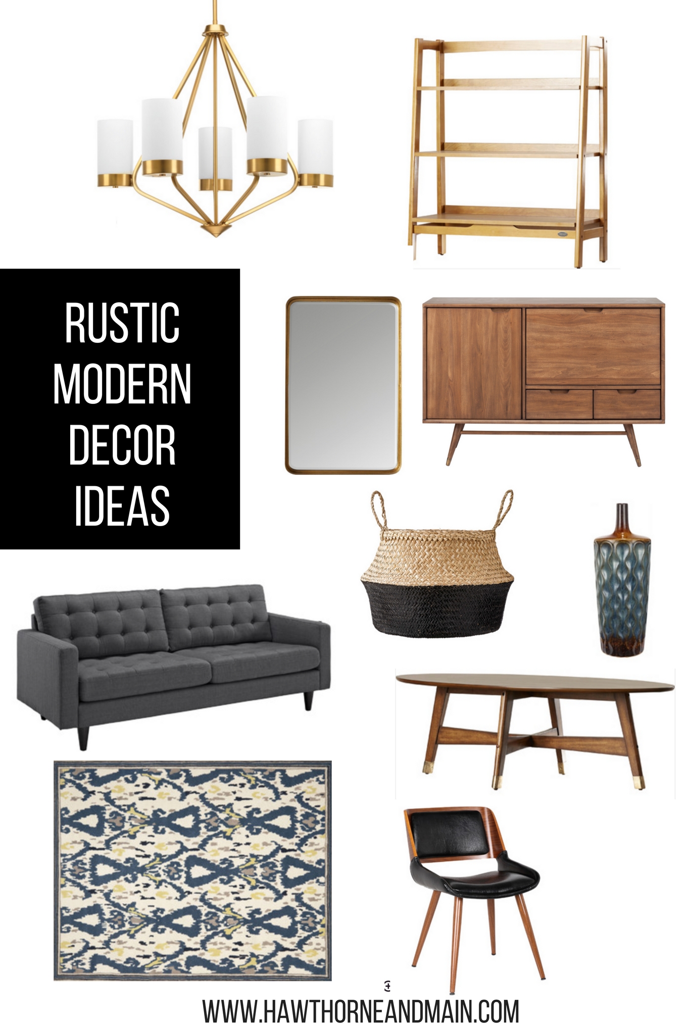 Loving this Rustic Modern Decor Ideas. I can totally see some of these in my home. 