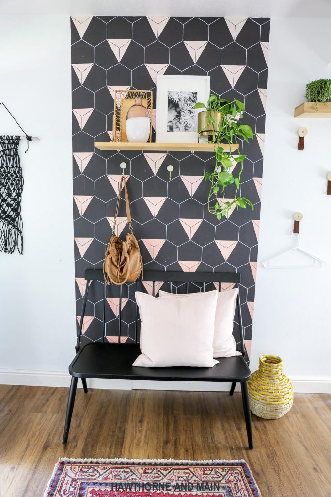 modner boho laundry room reveal 